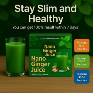 Nano Ginger Juice - ১ প্যাকেট  (টেস্ট কোর্স)